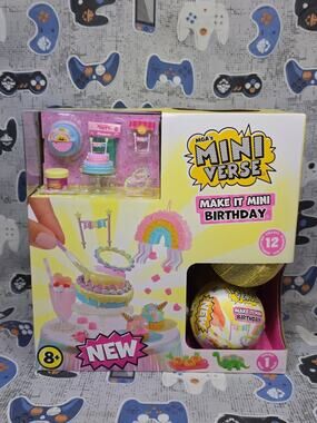 Mini Verse Case Lot - 15 Balls Make It Mini Birthday Series 1 NEW SEALED